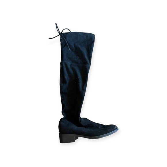 Unisa high boots black heel Size 7.5 heel length 1.5" shaft 18" thank you - Picture 2 of 7